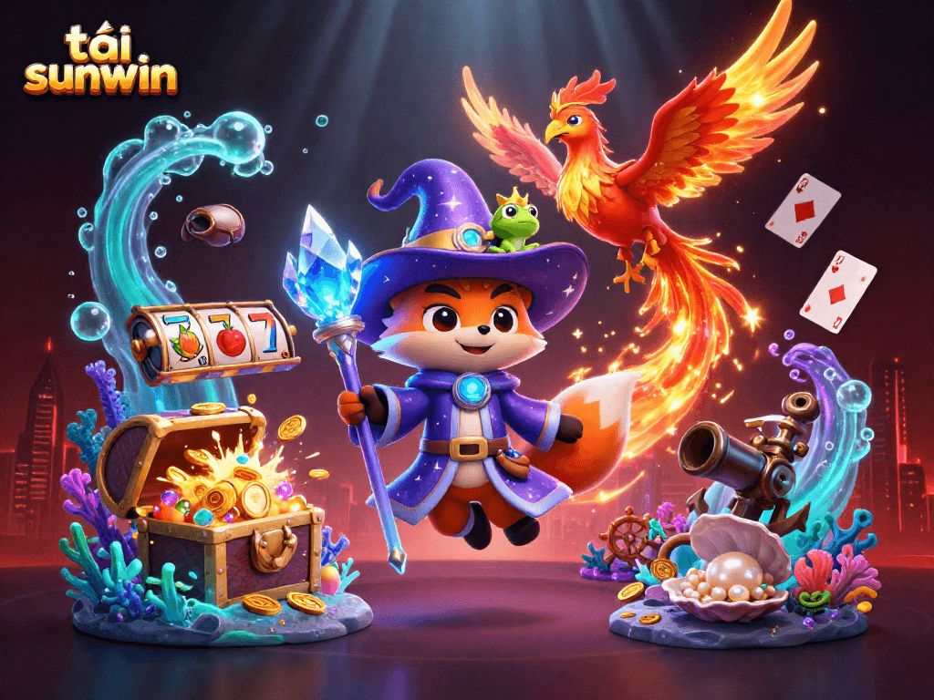Engage with the vibrant world of tải sunwin through a mystical gambling adventure.