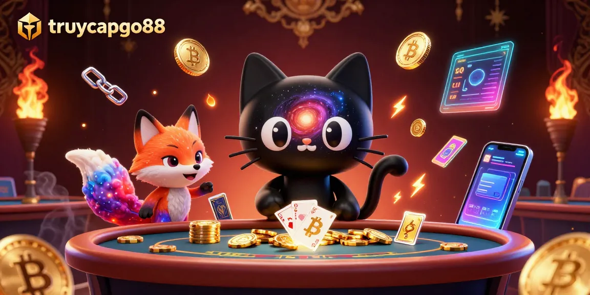 Experience the thrilling gameplay at truycapgo88 with cosmic elements and vibrant casino details.